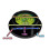 Round bubble level with aluminum case (40x30x13 mm, black) 2