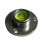 Round bubble level with aluminum case (40x22x14 mm, silver) 1