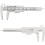 Vernier Calipers Digital Caliper With Vernier Scale Dial Indicator And Depth Gauge For Inner Diameter 4