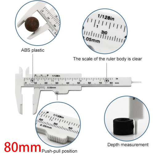 Vernier Calipers Digital Caliper With Vernier Scale Dial Indicator And Depth Gauge For Inner Diameter 2
