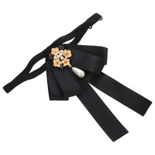 Perlen Schleife Damenkragen Schmuck Für Blusen & Anzüge