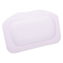 1St Badezimmerkissen 3D PVC Weiß Atmungsaktive Badewannenmatte