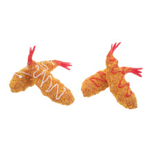 12 Stuks Realistische Valse Garnalen Tempura Voor Fotografie Decor