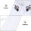 Faux Kraag Chiffon Set 13,4x13,8 Inch 11