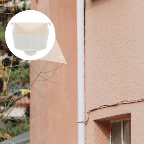 Rainwater Pipe Strainer Vierkante Plastic Fitting 2