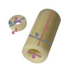 Zestaw 250 dystansów plastikowych (4,2x7,2x10 mm, ABS, biały)