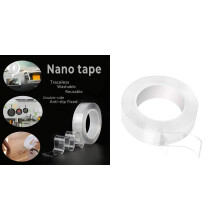 Juego de 4 rollos de cinta nano de doble cara (ancho: 30 mm, largo: 8 m)