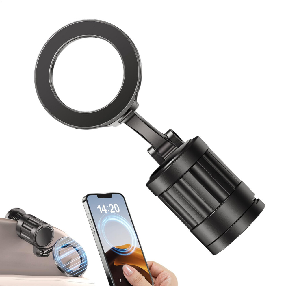 Magnetic Smartphone Dock Holder Foldable Rotating Stand Travel Clip Adjustable Mobile Tray Tablet Handle Holder 9016109449979