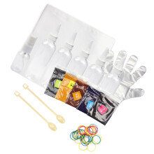 1 Set 5-Kleur Diy-Pigmenten, , Elastische Ringen