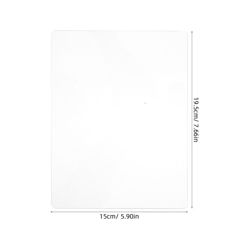 Mlins Handembossingmachine 19,50X15,00X0,50 Cm Transparant 1