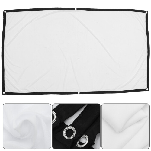 Projector Screen 72 Inch 16:9 Vouwbaar Draagbaar Projectie Filmscherm 2