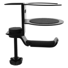 2Pcs Suporte Abraçadeira 2 1 Porta- E Fones Pc Gaming