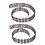 2Stk Mini Holzzaun Gartenzaun Umweltfreundlich 3