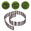 2Stk Mini Holzzaun Gartenzaun Umweltfreundlich 8