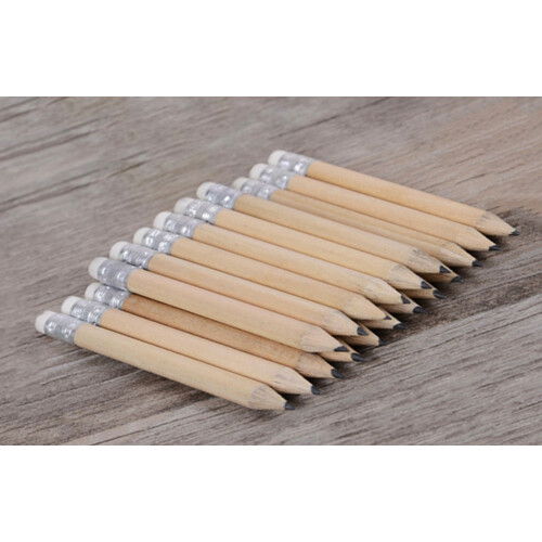 Conjunto de 400 mini lápis (tipo 3: 10 cm, com borracha, em caixa) 1