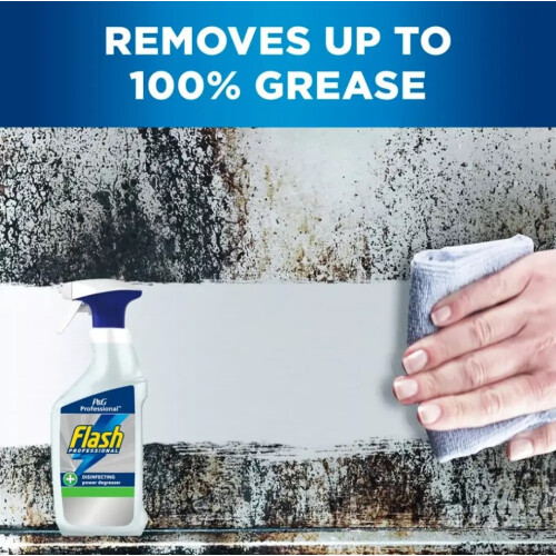 Flash Flash Disinfecting Power Degreaser Spray 750ml 1