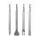 Set di scalpelli SDS plus per pietra, piastrelle e cemento 1