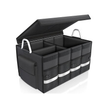 Car Trunk Organizer Box For BMW 2 Series F44 Gran Coupe 4-Door 2020-2023 Large Capacity Boot Storage Waterproof Durable