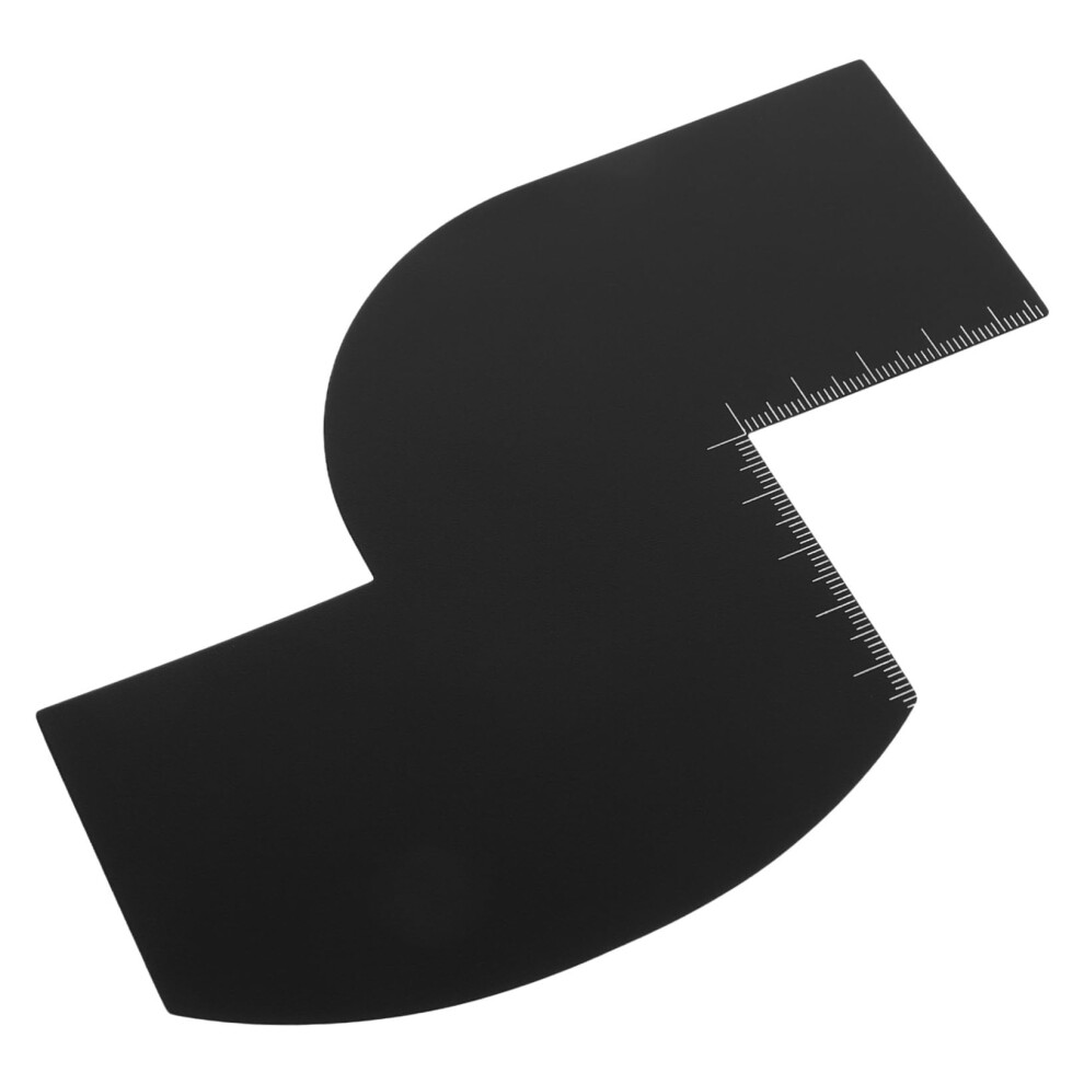 Enhancement Card For Barbers Hairline Shaping Tool Measurement Precision Beard And Hair Design Compact Size Home And Pro