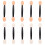 Eyeshadow Brushes Mit Schwarzen Kunststoffgriff Für Make-Up 6,5 Cm 7