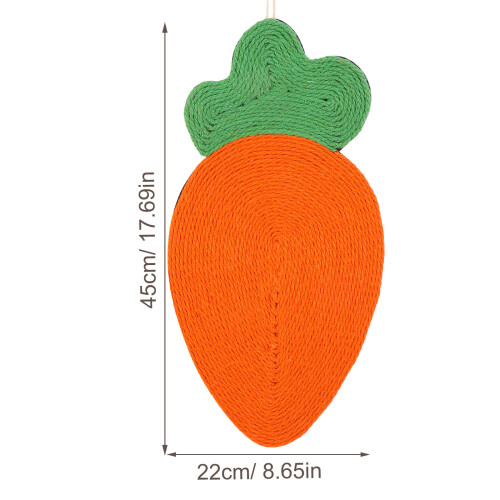 Griffoir Chat Sisal Orange Résistant Pour Usage 1