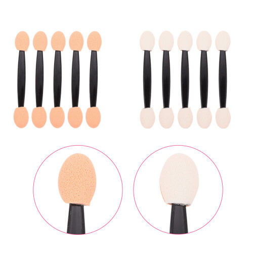 Eyeshadow Brushes Mit Schwarzen Kunststoffgriff Für Make-Up 6,5 Cm 2
