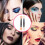 Eyeshadow Brushes Mit Schwarzen Kunststoffgriff Für Make-Up 6,5 Cm 10