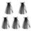5 -Haaraccessoire Mesh-Schleier Schwarz Braut Schleier 2
