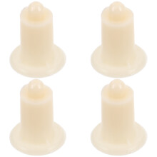 4pcs Scale Feet For Electronic Weighing Pan Plastic White
