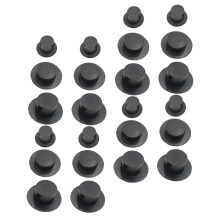 240 Stuks Zwart Diy Sinterklaashoed Kerst Creatief Accessoire