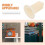 4pcs Scale Feet For Electronic Weighing Pan Plastic White 8