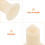 4pcs Scale Feet For Electronic Weighing Pan Plastic White 6