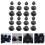 240 Stuks Zwart Diy Sinterklaashoed Kerst Creatief Accessoire 10