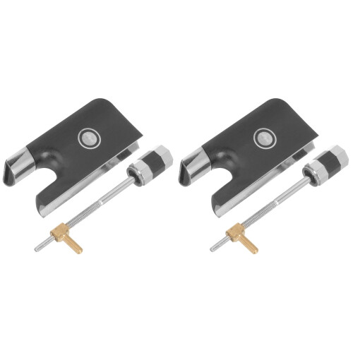2Ensembles Bouton Archet Violon Noir Facile À Installer Et Résistant 1