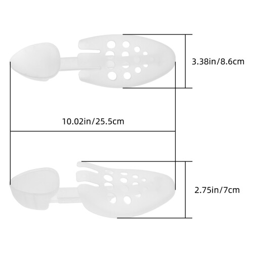 2 Pcs De Dobras Para Ajustável, Inserção Anti-Dobra 1