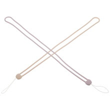 2 Unidades Cordão Silicone Anti Para Chaveiro