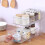 1Set Multifunctionele Badkamer Organizer Met Schuifrekken 10