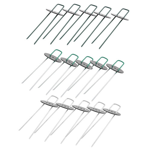 1 Conjunto/30 Peças Pregos U Para Artificial Fixação