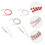 5 Peças Colar Com Corrente De E Para Óculos 4