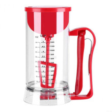 Batter Mixer Dispenser, Cupcake Waffle Batter Machine, Stainless Steel 304, 5-Speed, Removable Nozzle