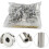 Wire Rope Protective Sleeve Stairs Guardrail Cable Accessories Deck Balcony Cable Railing Hardware Kit 4