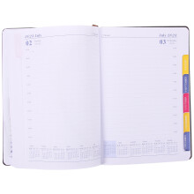 Office Arbeitsplaner Block Jahresschau Tägliche Planung Notizbuch