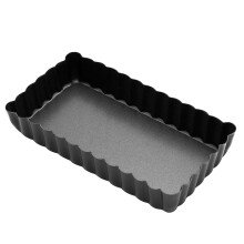 2Stk Brotformen Aluminiumlegierung Antihaft Schwarz