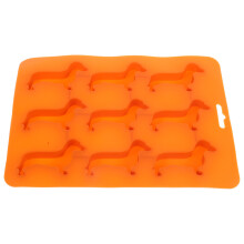 2Stk. Silikonformen Für Basteln Und Backen In Orangefarben