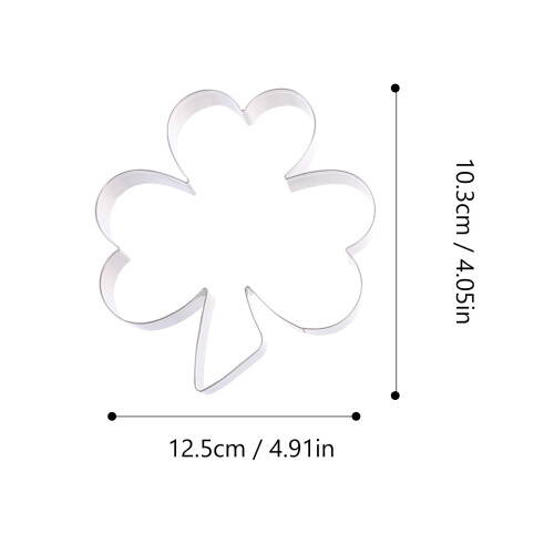 8St. St. Patrick'S Day Geformte Vierblättrige Ausstechformen 1