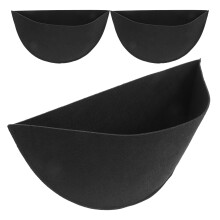 3Stk Wiederverwendbare Filz Pflanzeneinsätze Für Blumenkörbe