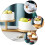 1 Set Keramik Obstschalen Mit Holzgestell 9