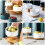 1 Set Keramik Obstschalen Mit Holzgestell 10