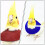 2 Kleine Vogel Anti-Beet Conus Halsdrager 10