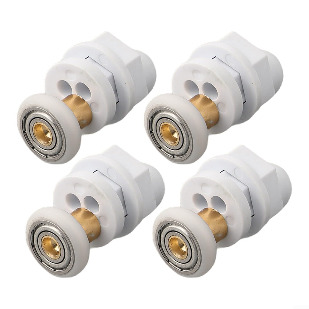 Smooth Operation Shower Door Rollers Set Of 4 Wheel Diameters 19Mm 23Mm 25Mm 27Mm 29Mm 9016109451767